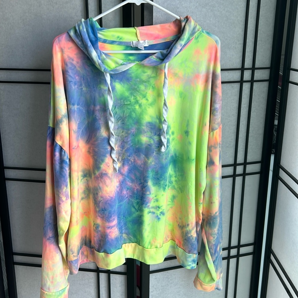 Orange Kiss Pullover Hoodie